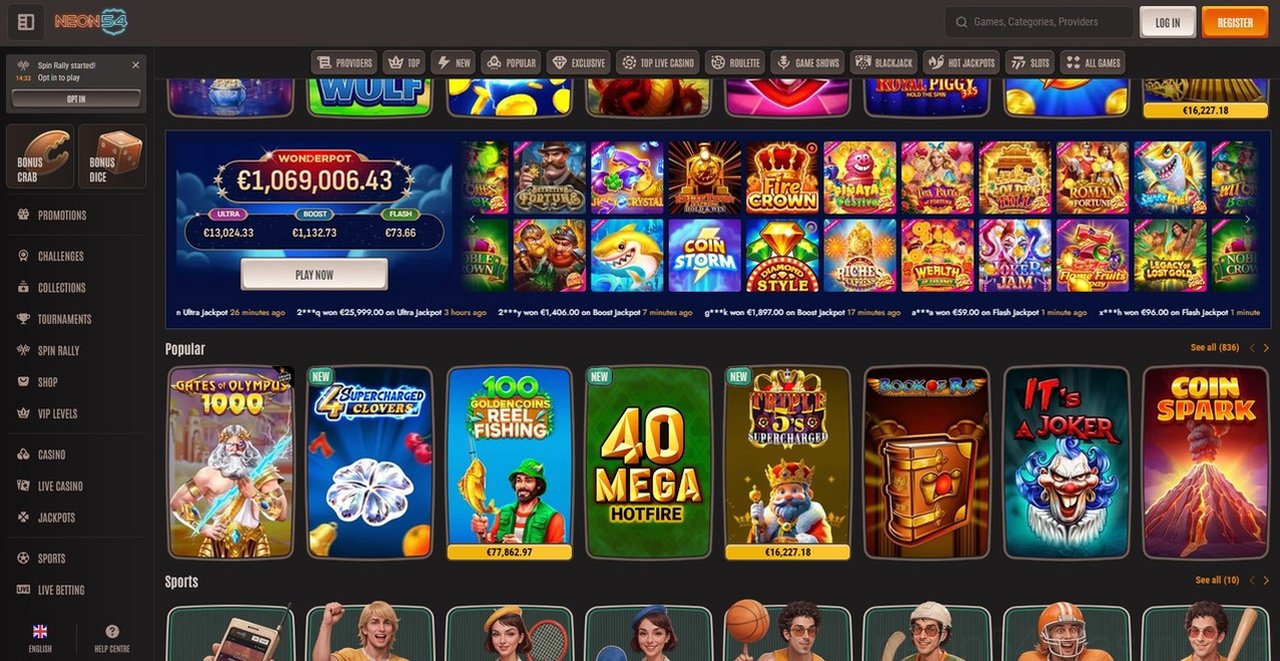 Neon54 Casino Casino
